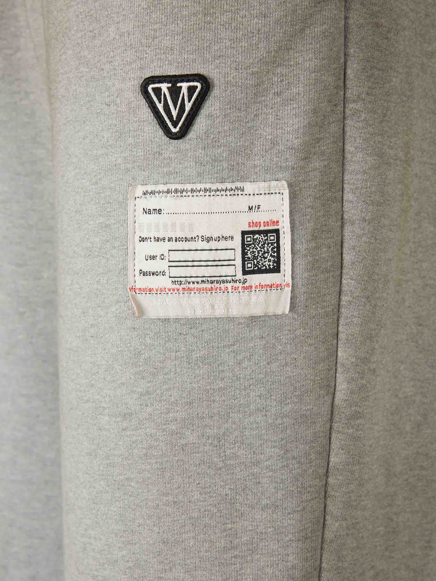 Outlet online Maison Mihara Yasuhiro Hombre Joggers Deportivos color Gris sku 521-003464 01 - Foto 4