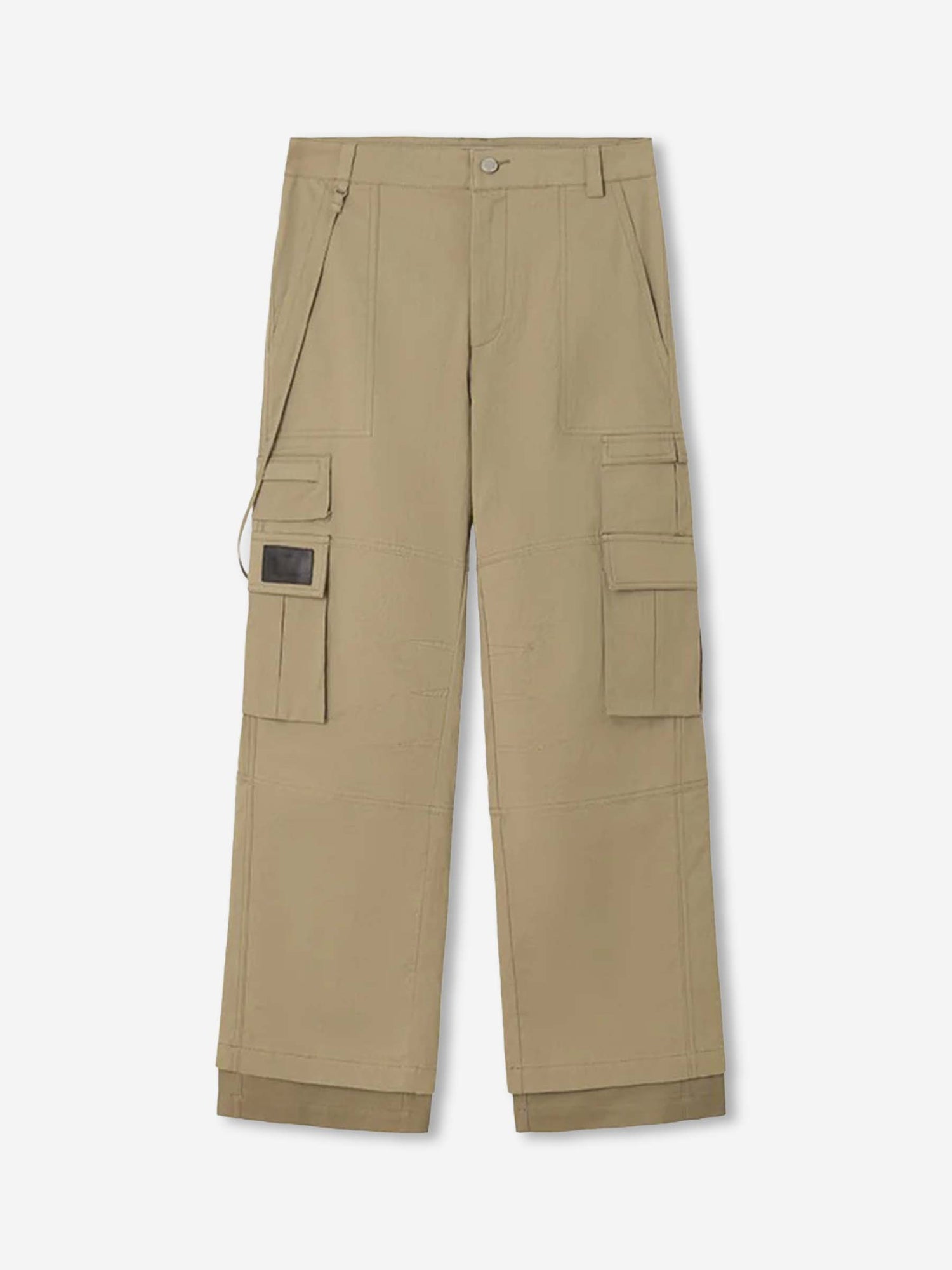 Outlet online Carrer Hombre Pantalones Cargo Ancho color Beige sku 521-003467 01 - Foto 1