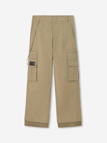 Outlet online Carrer Hombre Pantalones Cargo Ancho color Beige sku 521-003467 01 - Foto 1