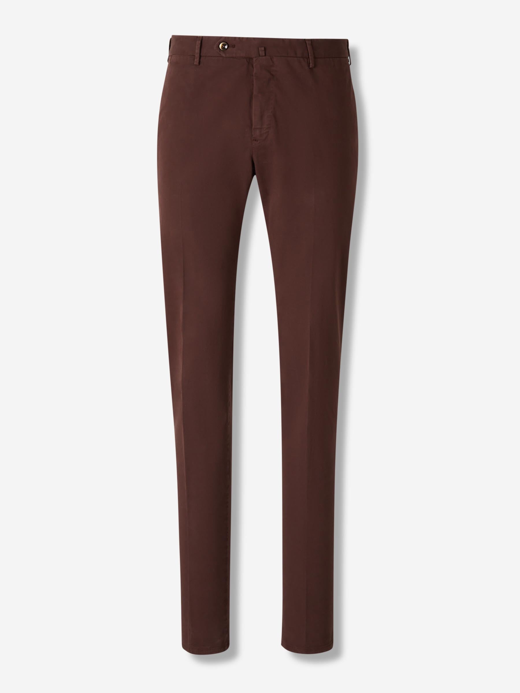 Outlet online PT Torino Hombre Pantalones Chinos Rectos color Burdeos sku 521-003474 07 - Foto 1