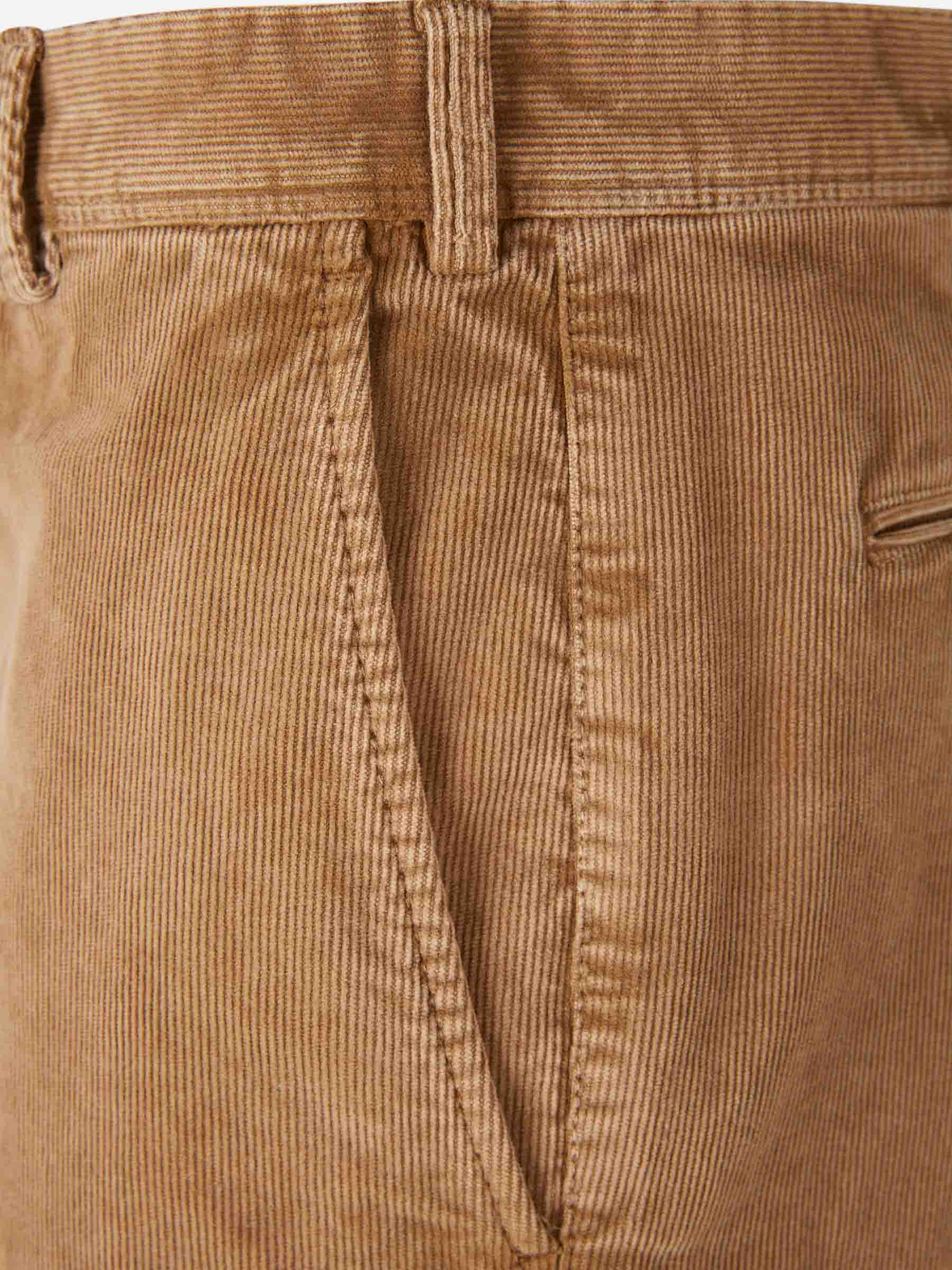 Outlet online PT Torino Hombre Pantalones Pana Algodón color Camel sku 521-003477 01 - Foto 3