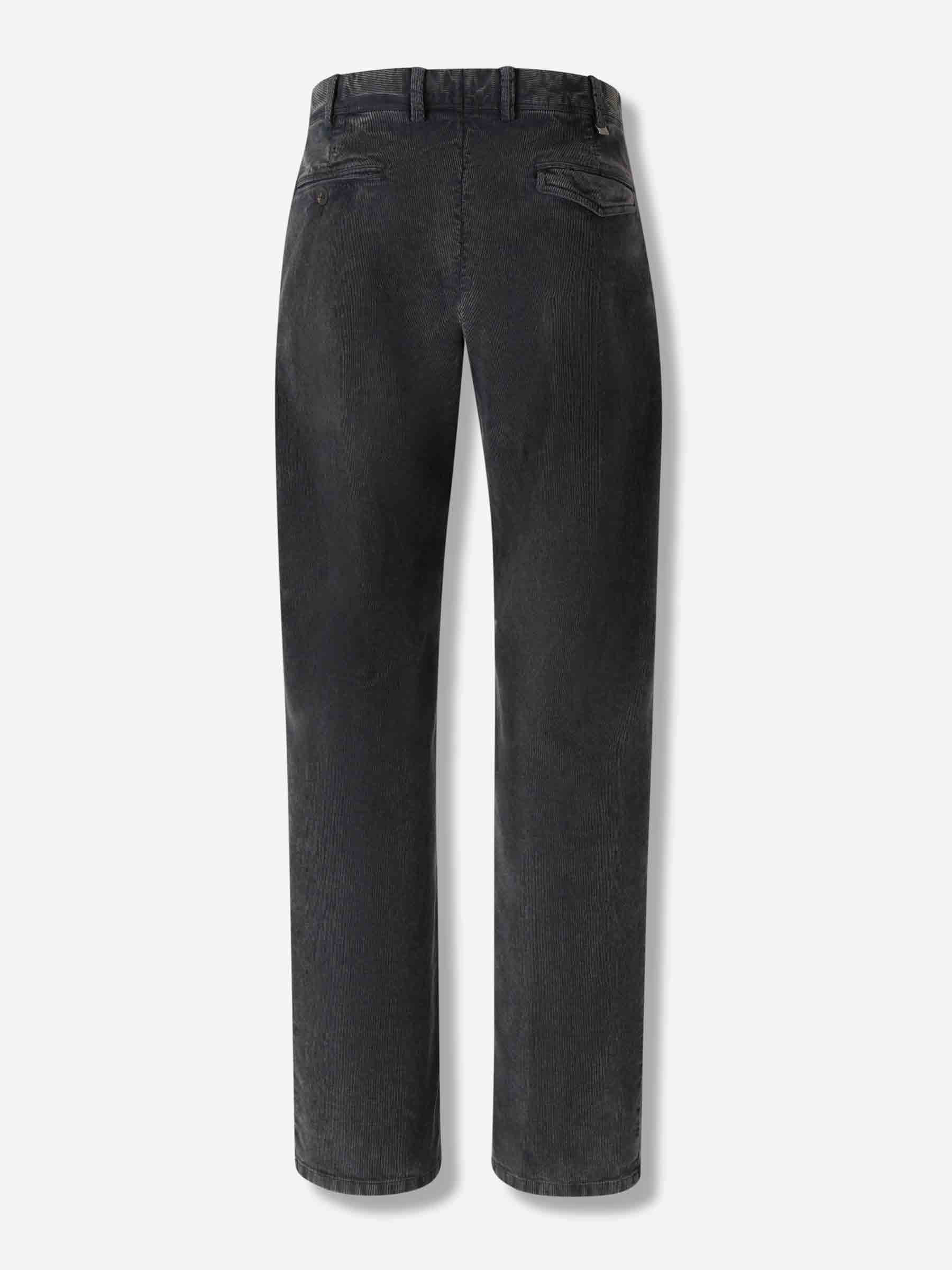 Outlet online PT Torino Hombre Pantalones Pana Algodón color Gris Antracita sku 521-003477 03 - Foto 2