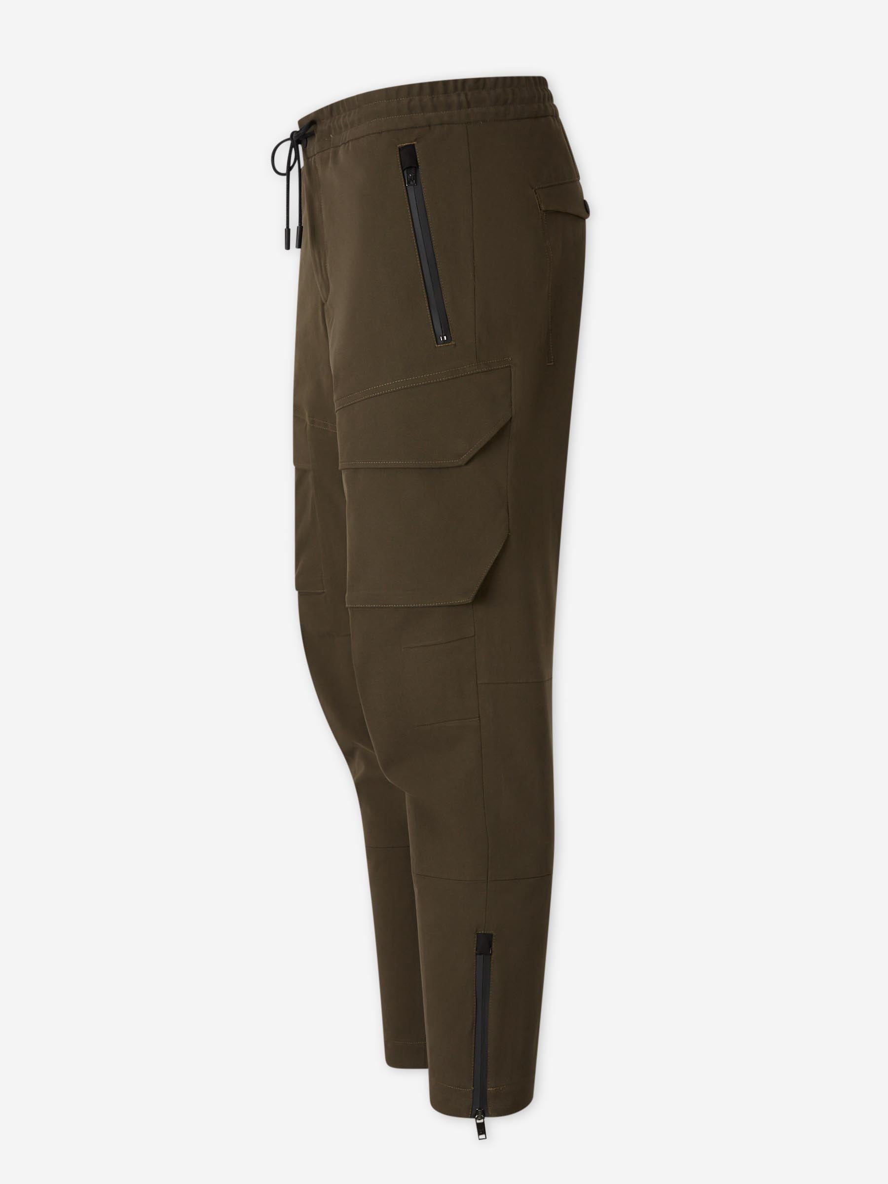 Outlet online PT Torino Hombre Pantalones Cargo Técnicos color Verde Militar sku 521-003478 01 - Foto 2