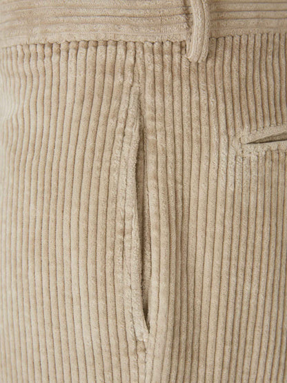 Outlet online Berwich Hombre Pantalones Pana Rectos color Beige sku 521-003489 01 - Foto 3