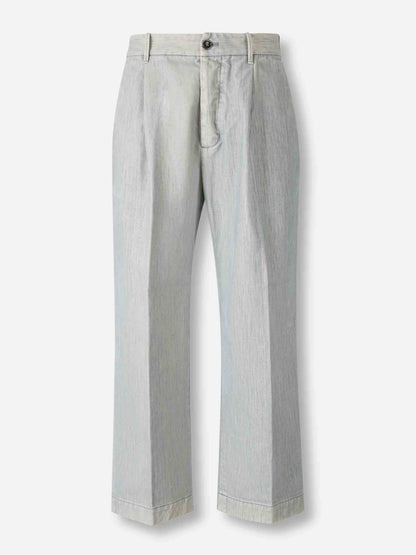 Outlet online Nine in the morning Hombre Pantalones Anchos color Gris Claro sku 521-003500 02 - Foto 1