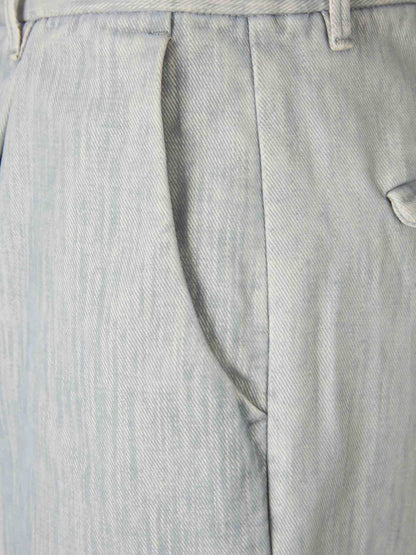 Outlet online Nine in the morning Hombre Pantalones Anchos color Gris Claro sku 521-003500 02 - Foto 3