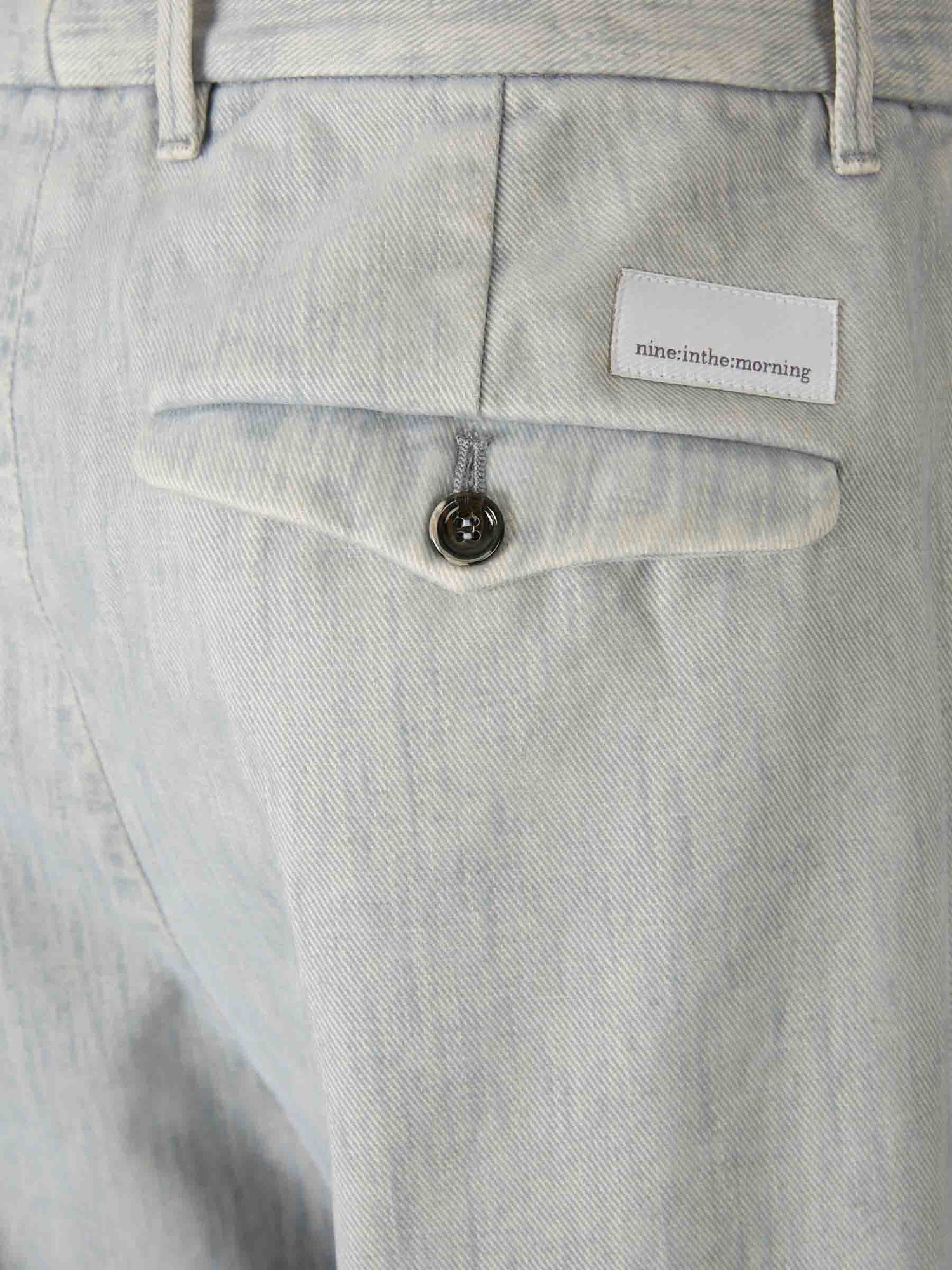 Outlet online Nine in the morning Hombre Pantalones Anchos color Gris Claro sku 521-003500 02 - Foto 4