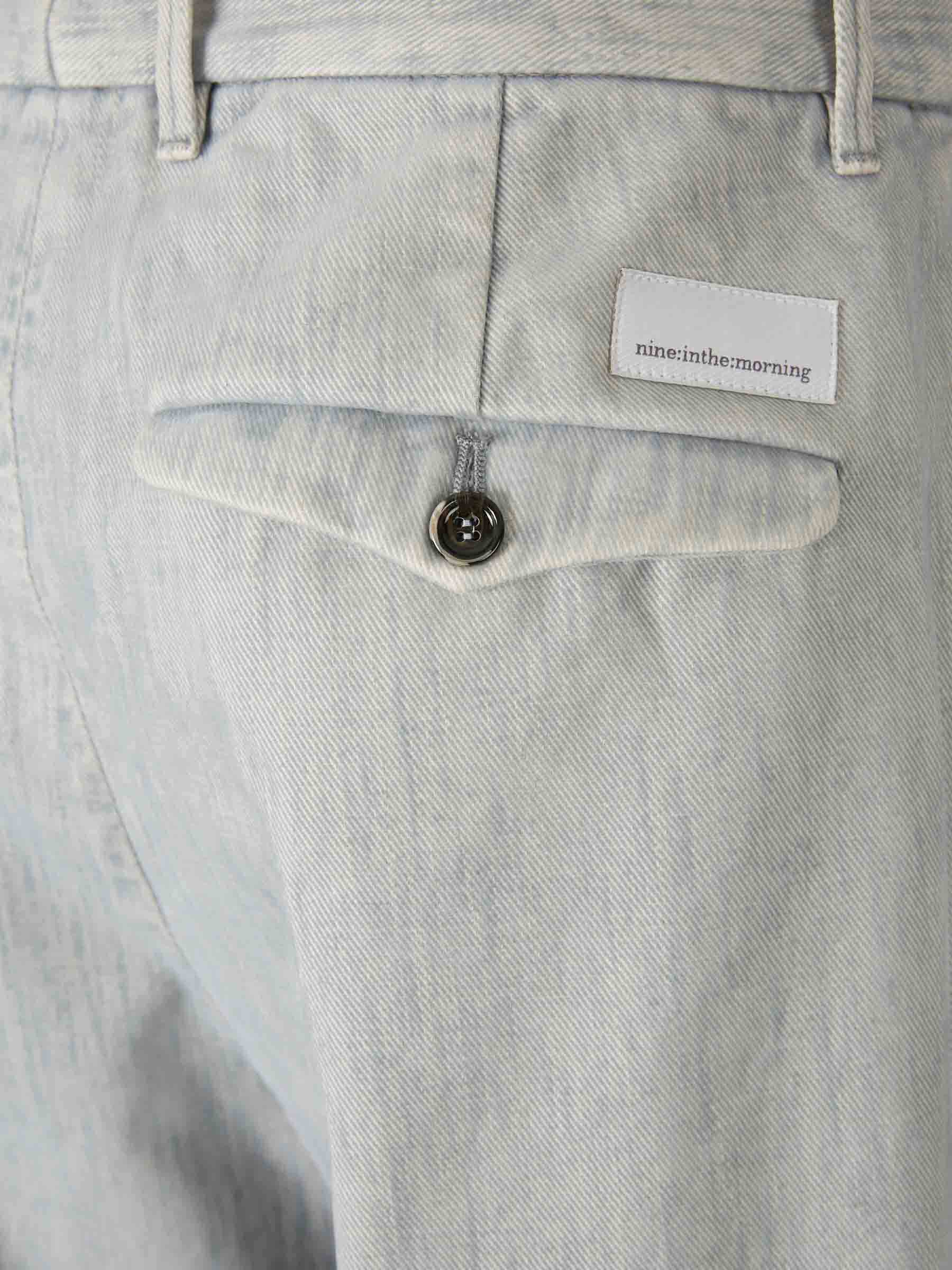 Outlet online Nine in the morning Hombre Pantalones Anchos color Gris Claro sku 521-003500 02 - Foto 4