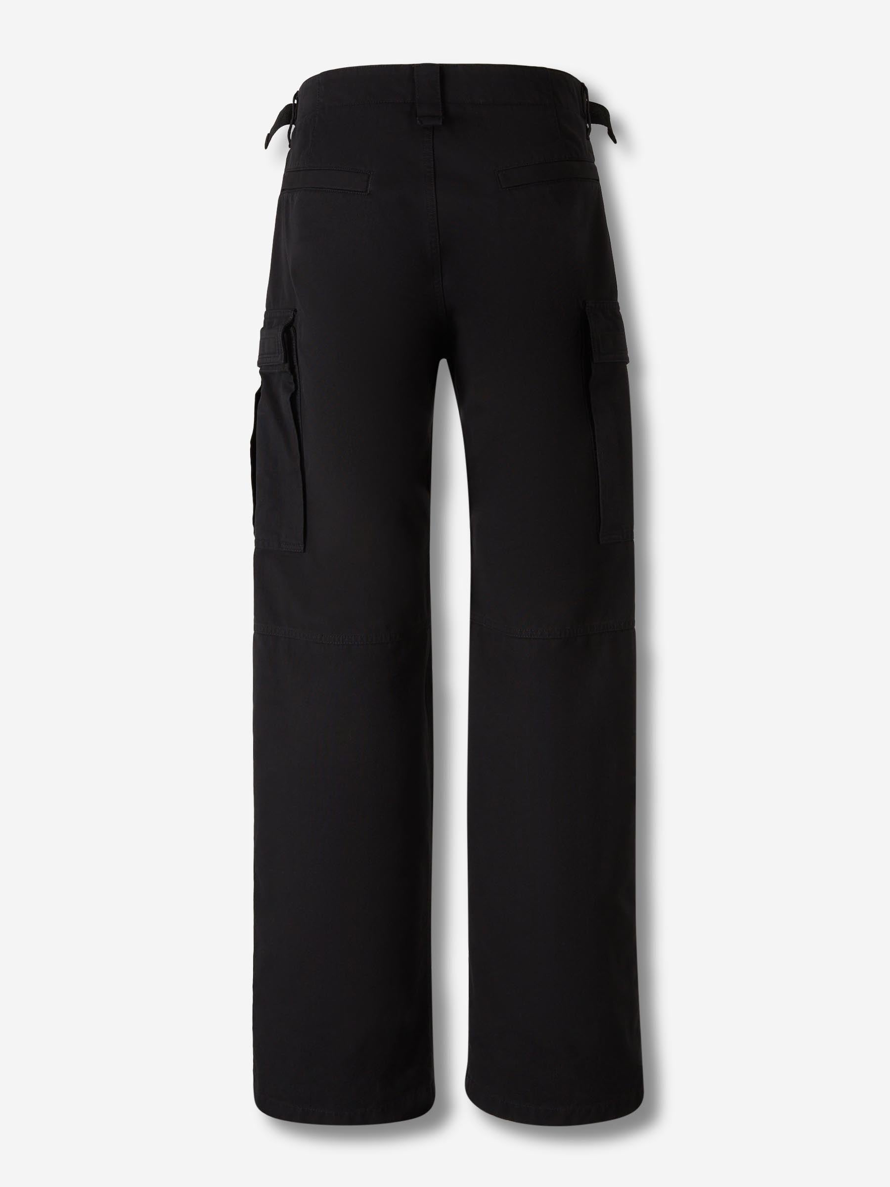 Outlet online Balenciaga Hombre Pantalones Anchos Cargo color Negro sku 521-003504 01 - Foto 3