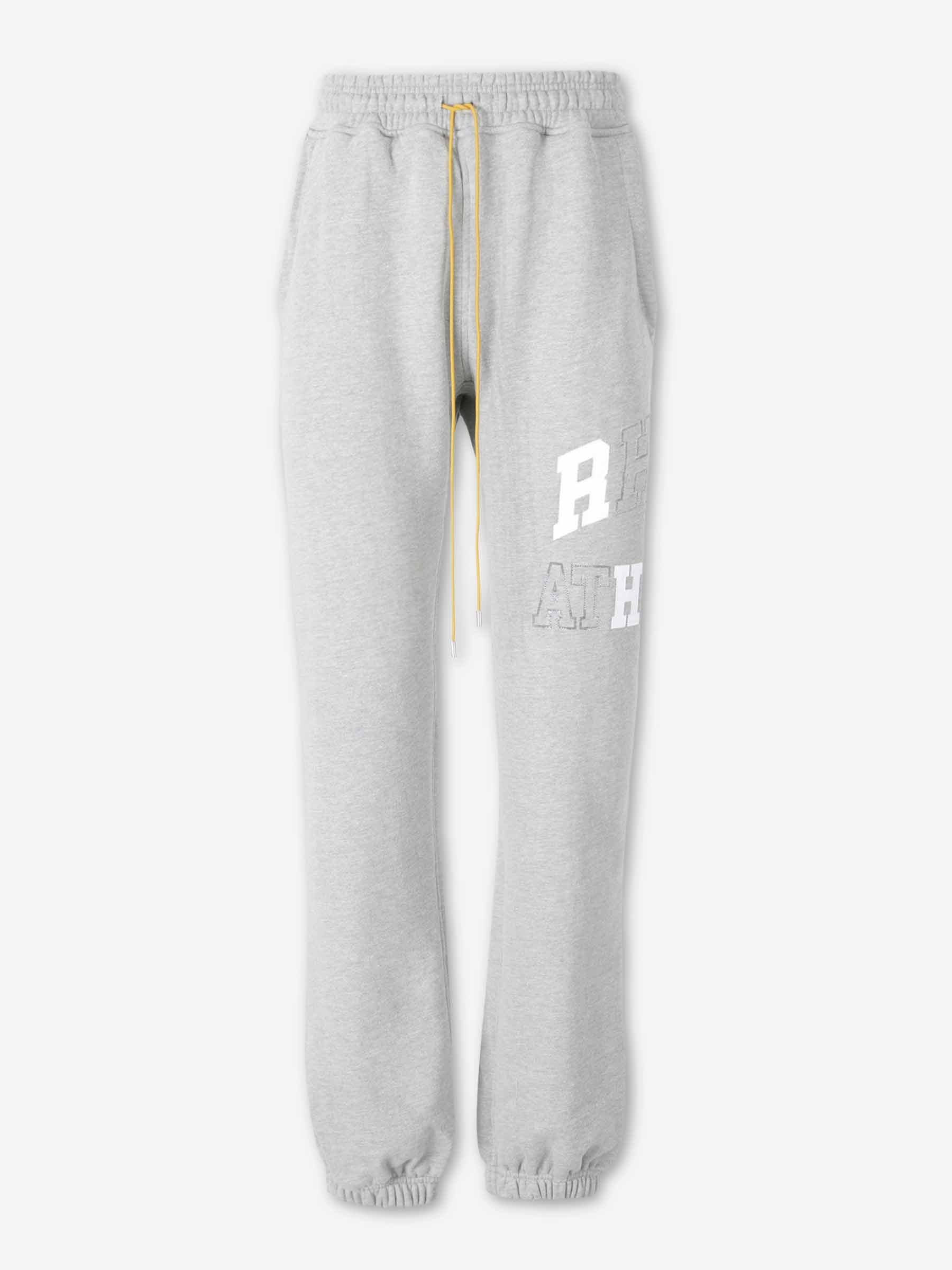 Outlet online Rhude Hombre Joggers Felpa color Gris sku 521-003517 01 - Foto 1