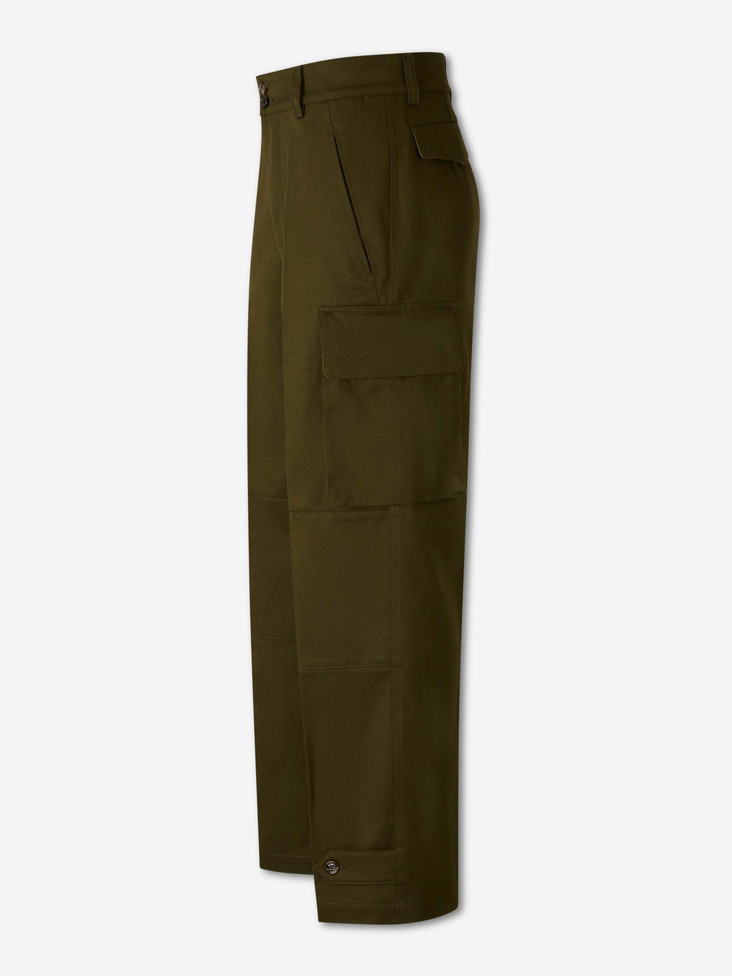 Valentino Hombre Barcelona Pantalones Anchos Cargo color Verde Militar sku 521-003520 01 - Foto 3