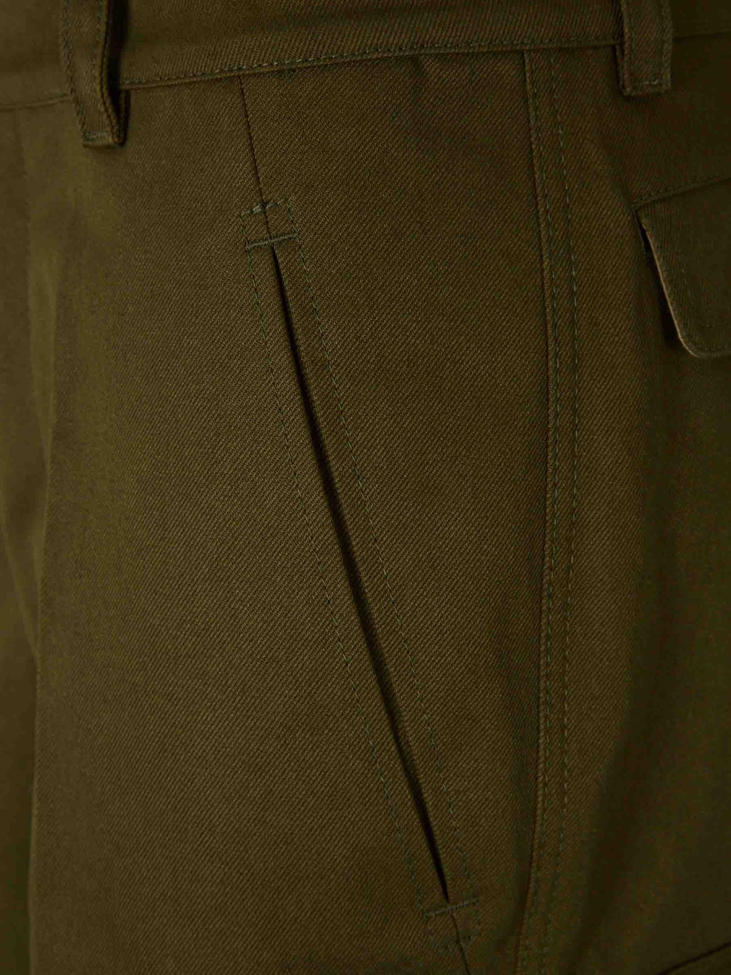 Valentino Hombre Barcelona Pantalones Anchos Cargo color Verde Militar sku 521-003520 01 - Foto 5