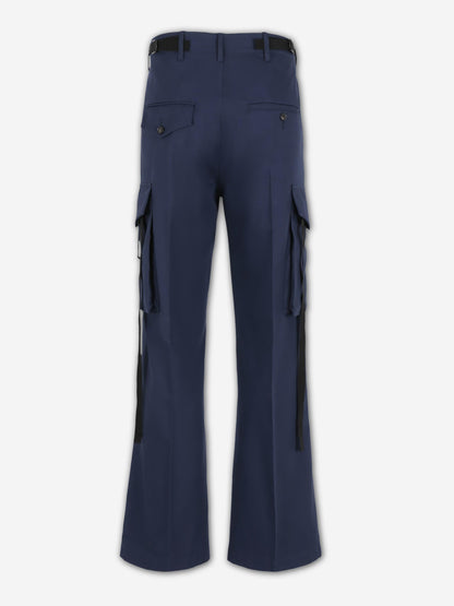 Setchu Hombre Barcelona Pantalones Anchos Cargo color Azul Marino sku 521-003522 01 - Foto 2
