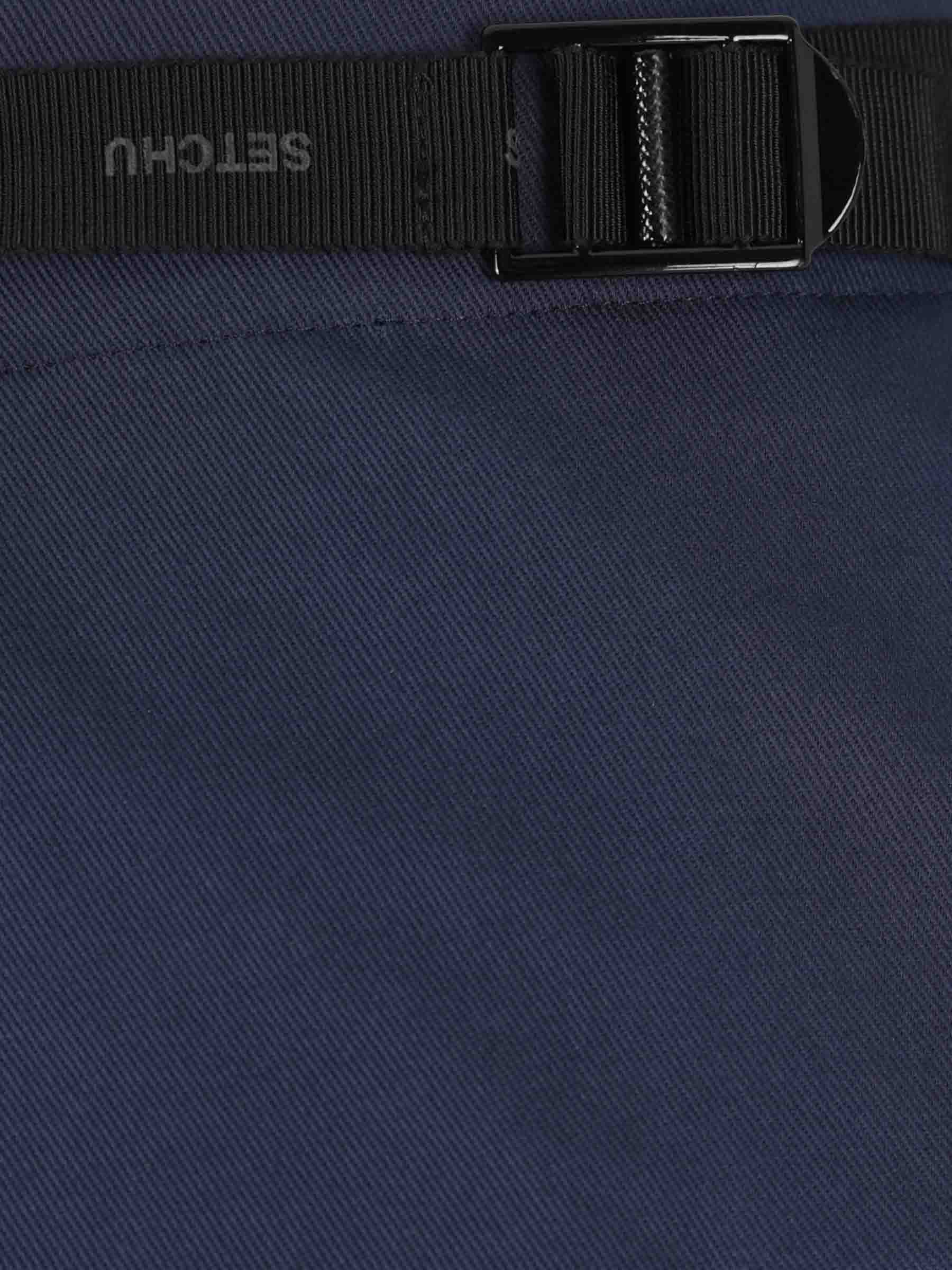 Setchu Hombre Barcelona Pantalones Anchos Cargo color Azul Marino sku 521-003522 01 - Foto 3