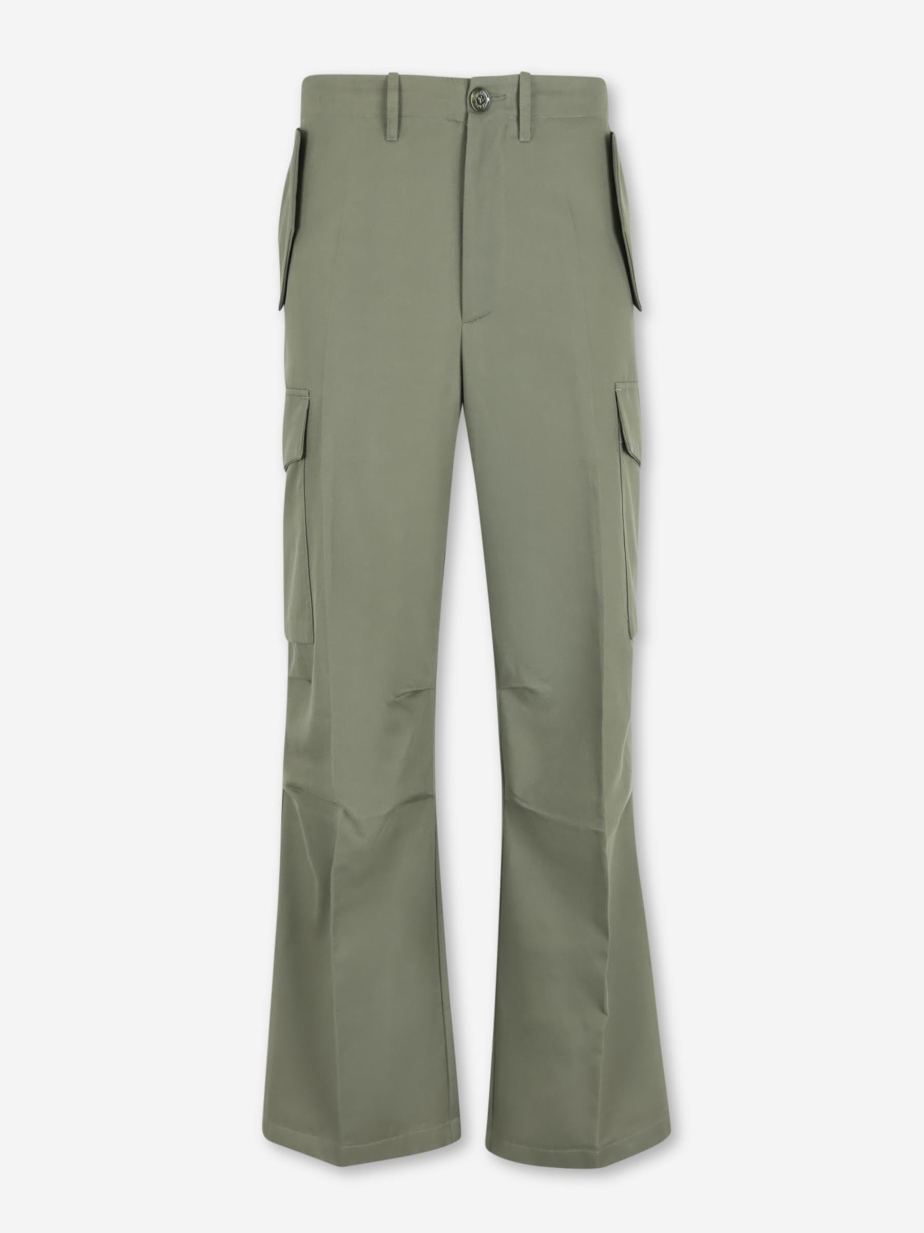 Setchu Hombre Barcelona Pantalones Anchos Cargo color Verde Militar sku 521-003522 02 - Foto 1