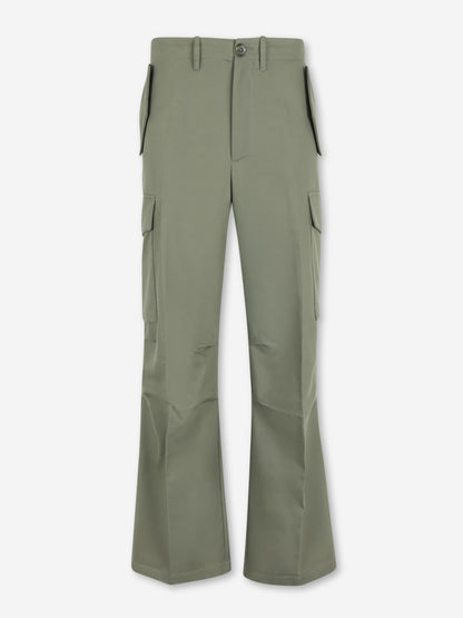 Setchu Hombre Barcelona Pantalones Anchos Cargo color Verde Militar sku 521-003522 02 - Foto 1