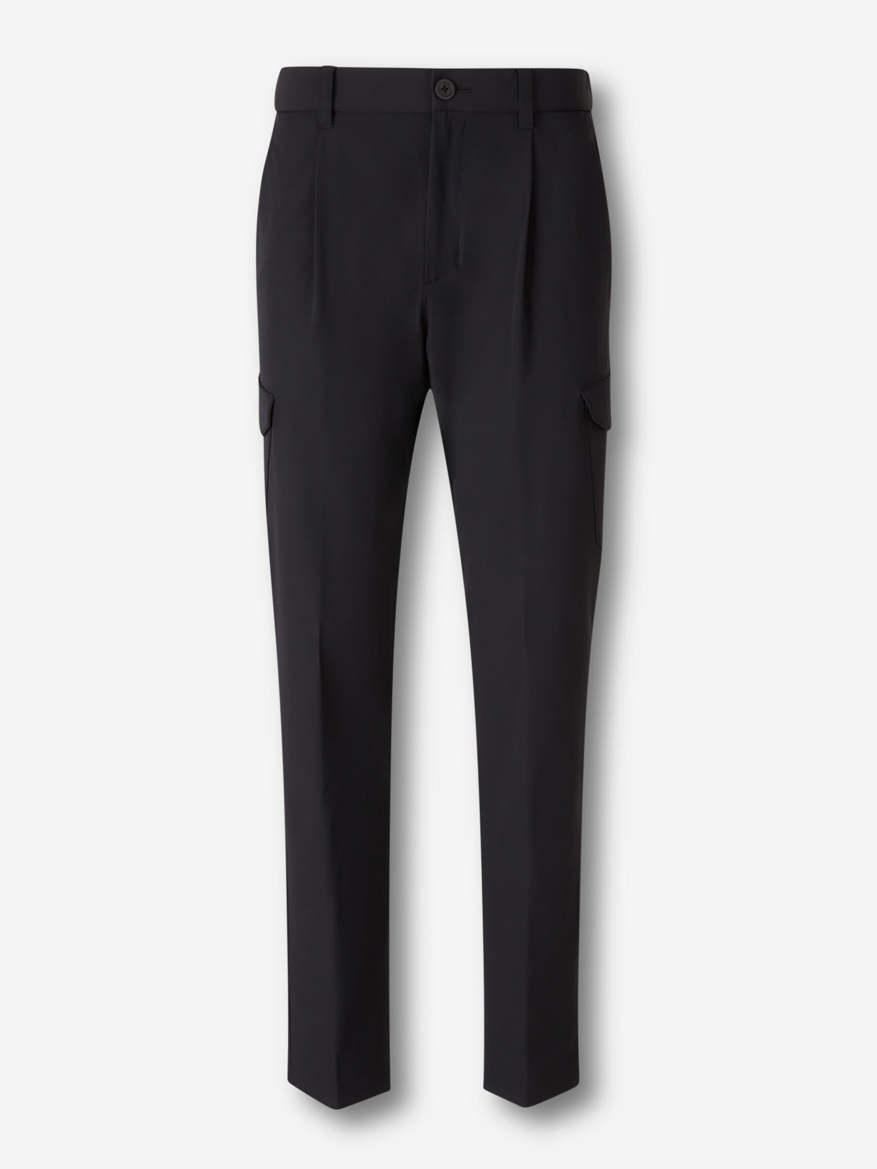 Herno Hombre Barcelona Pantalones Cargo color Negro sku 521-003524 01 - Foto 1
