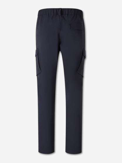 Herno Hombre Barcelona Pantalones Recto Cargo color Azul Noche sku 521-003528 01 - Foto 3
