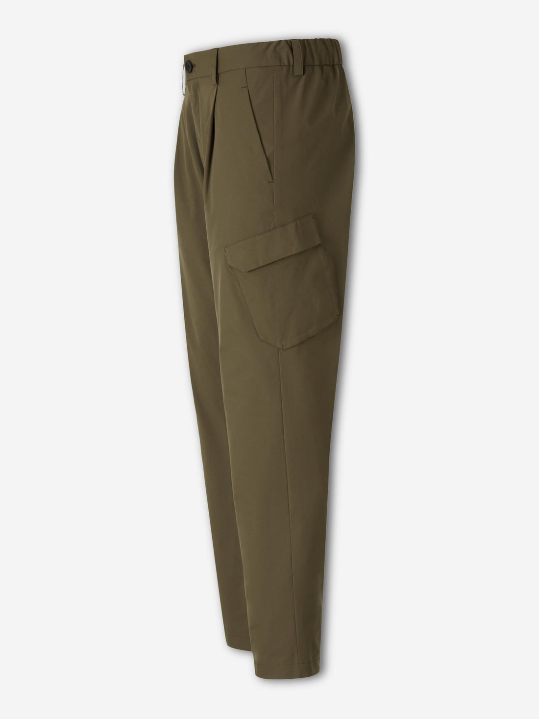 Herno Hombre Barcelona Pantalones Recto Cargo color Verde Militar sku 521-003528 02 - Foto 2