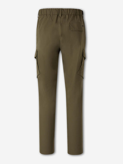 Herno Hombre Barcelona Pantalones Recto Cargo color Verde Militar sku 521-003528 02 - Foto 3