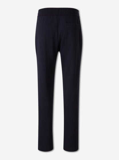 Outlet online Brioni Hombre Joggers Logo Algodón color Azul Noche sku 521-003534 01 - Foto 3
