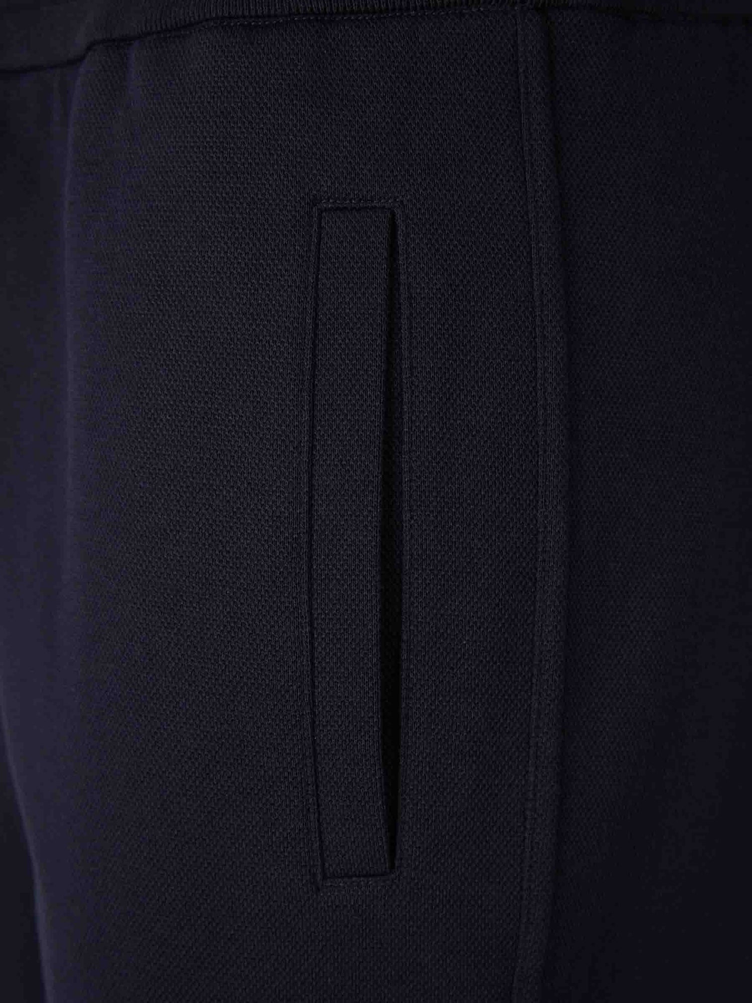 Outlet online Brioni Hombre Joggers Logo Algodón color Azul Noche sku 521-003534 01 - Foto 4