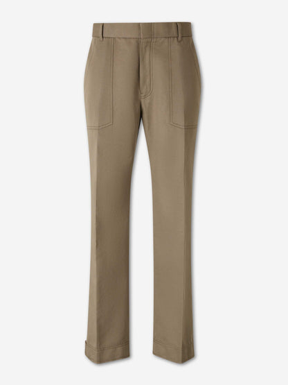 Brioni Hombre Barcelona Pantalones Vestir Melbourne color Beige sku 521-003536 01 - Foto 1