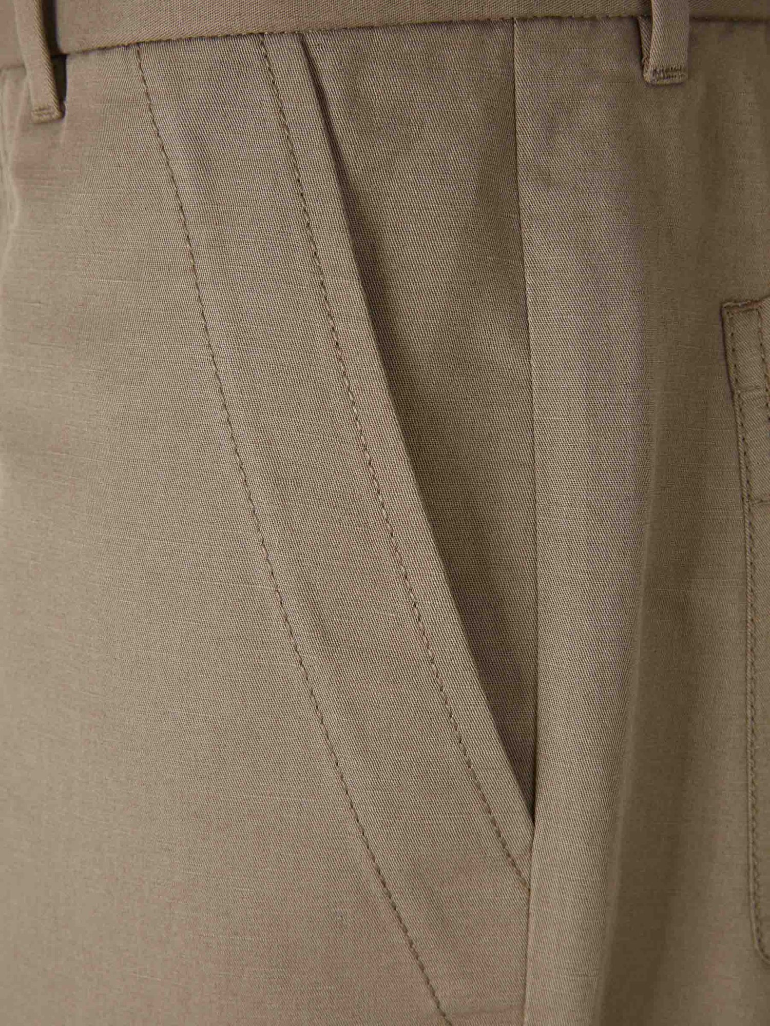 Brioni Hombre Barcelona Pantalones Vestir Melbourne color Beige sku 521-003536 01 - Foto 4