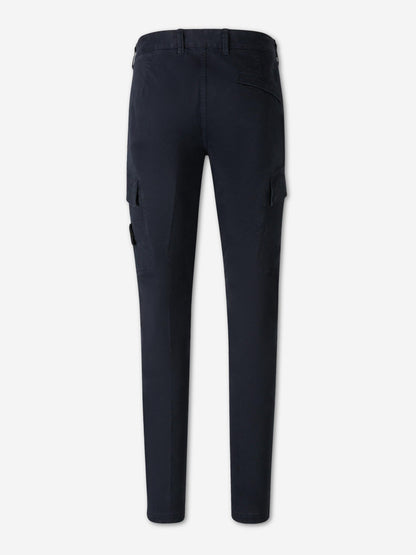 Outlet online Stone Island Hombre Pantalones Chinos Algodón color Azul Noche sku 521-003538 01 - Foto 3