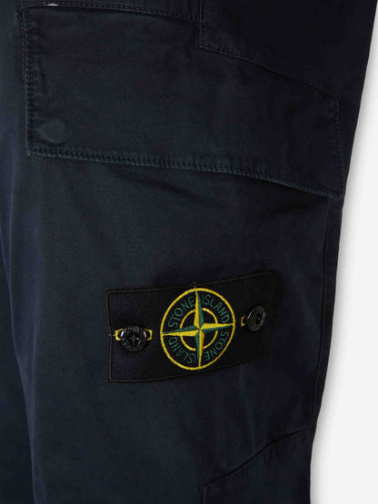 Outlet online Stone Island Hombre Pantalones Chinos Algodón color Azul Noche sku 521-003538 01 - Foto 5