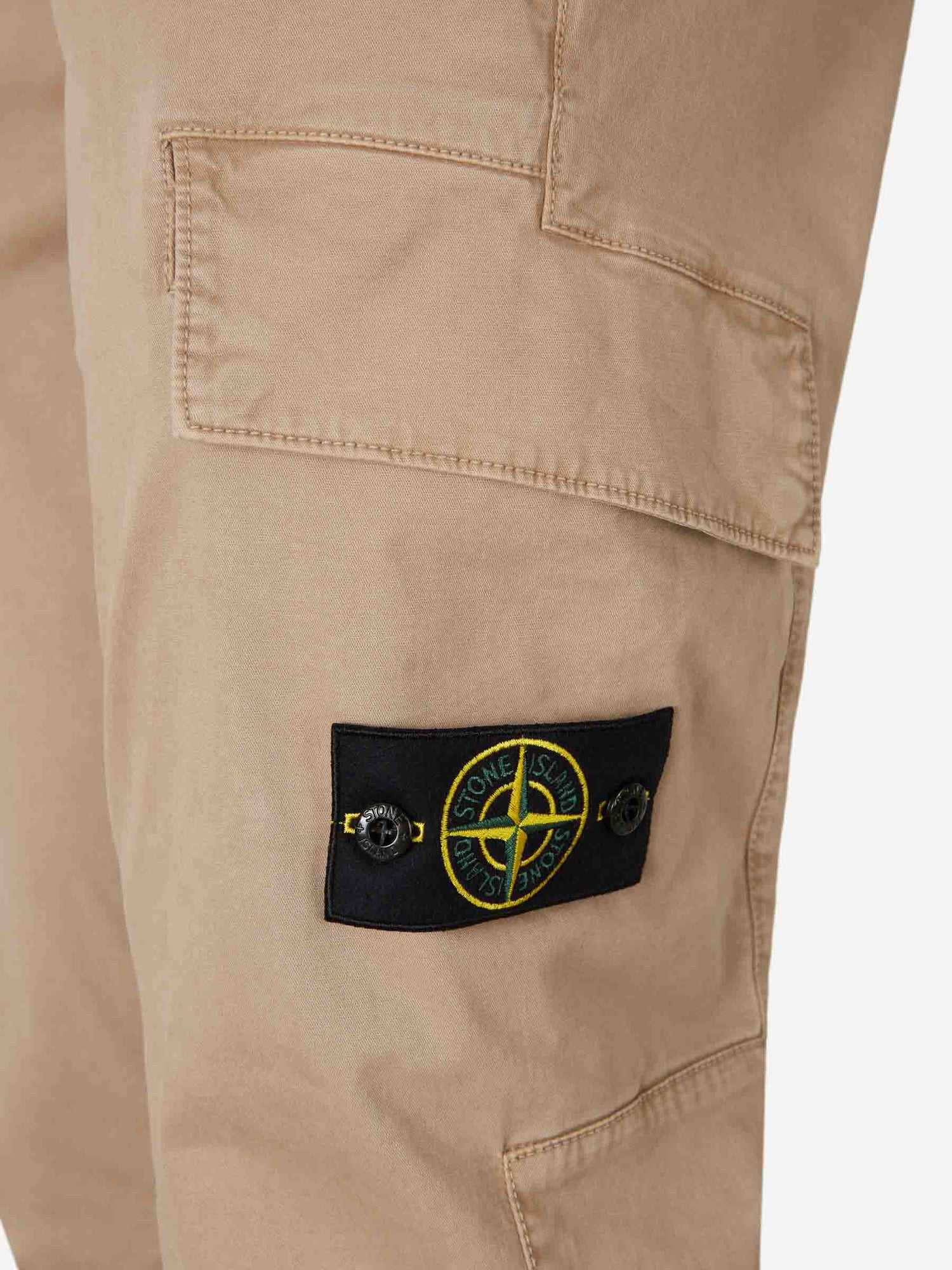 Stone Island  Barcelona Pantalones Chinos Cargo color Beige sku 521-003538 02 - Foto 5