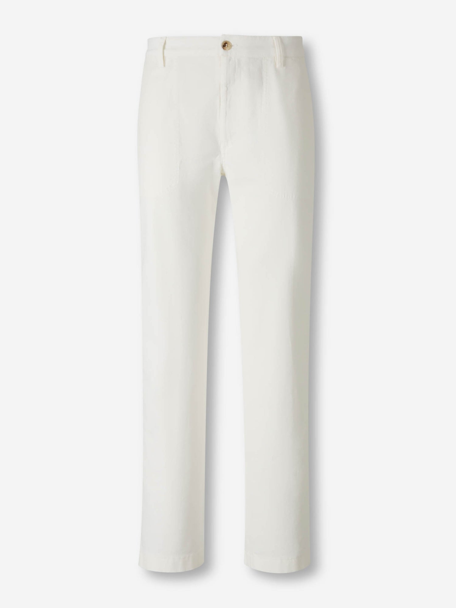Outlet online Canali Hombre Pantalones Rectos Chinos color Blanco sku 521-003572 01 - Foto 1