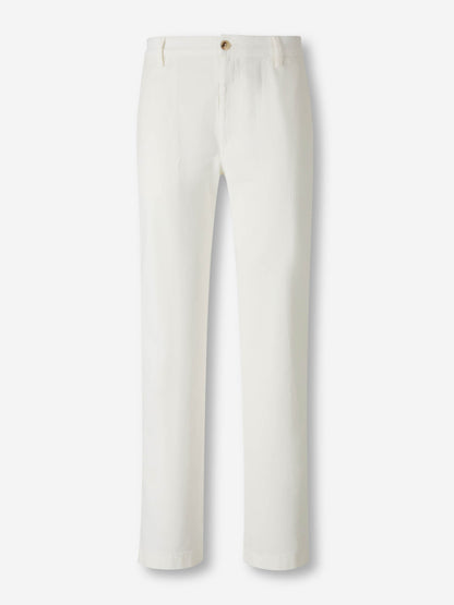 Outlet online Canali Hombre Pantalones Rectos Chinos color Blanco sku 521-003572 01 - Foto 1