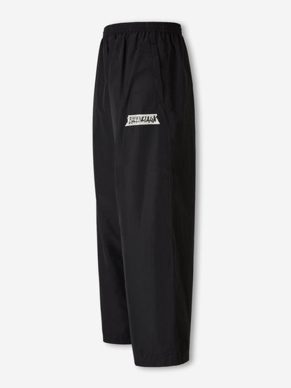Outlet online Balenciaga Hombre Pantalones Masking Tape color Negro sku 521-003573 01 - Foto 2