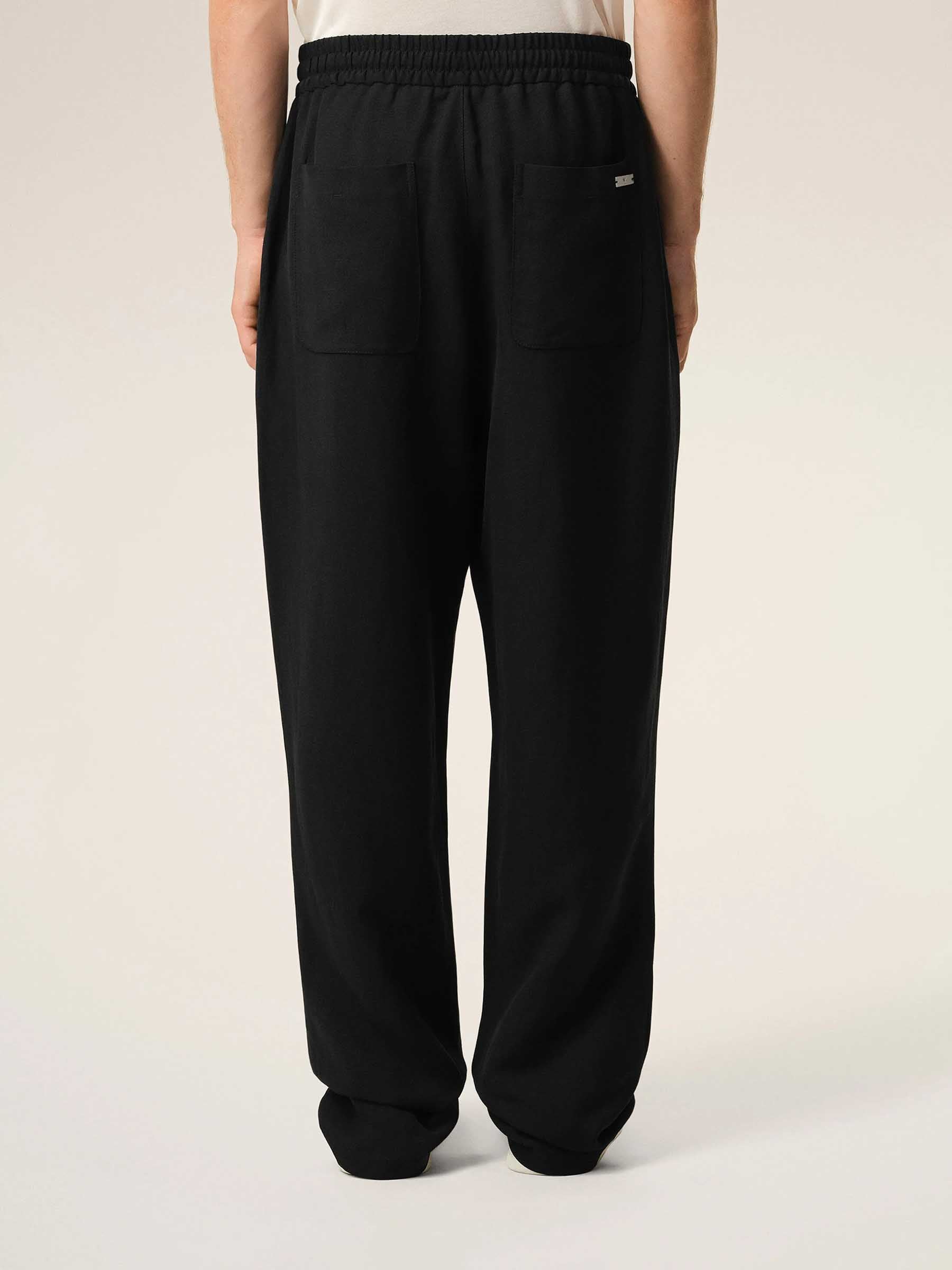 Outlet online Ami Paris Hombre Joggers rectos color Negro sku 521-003579 01 - Foto 3