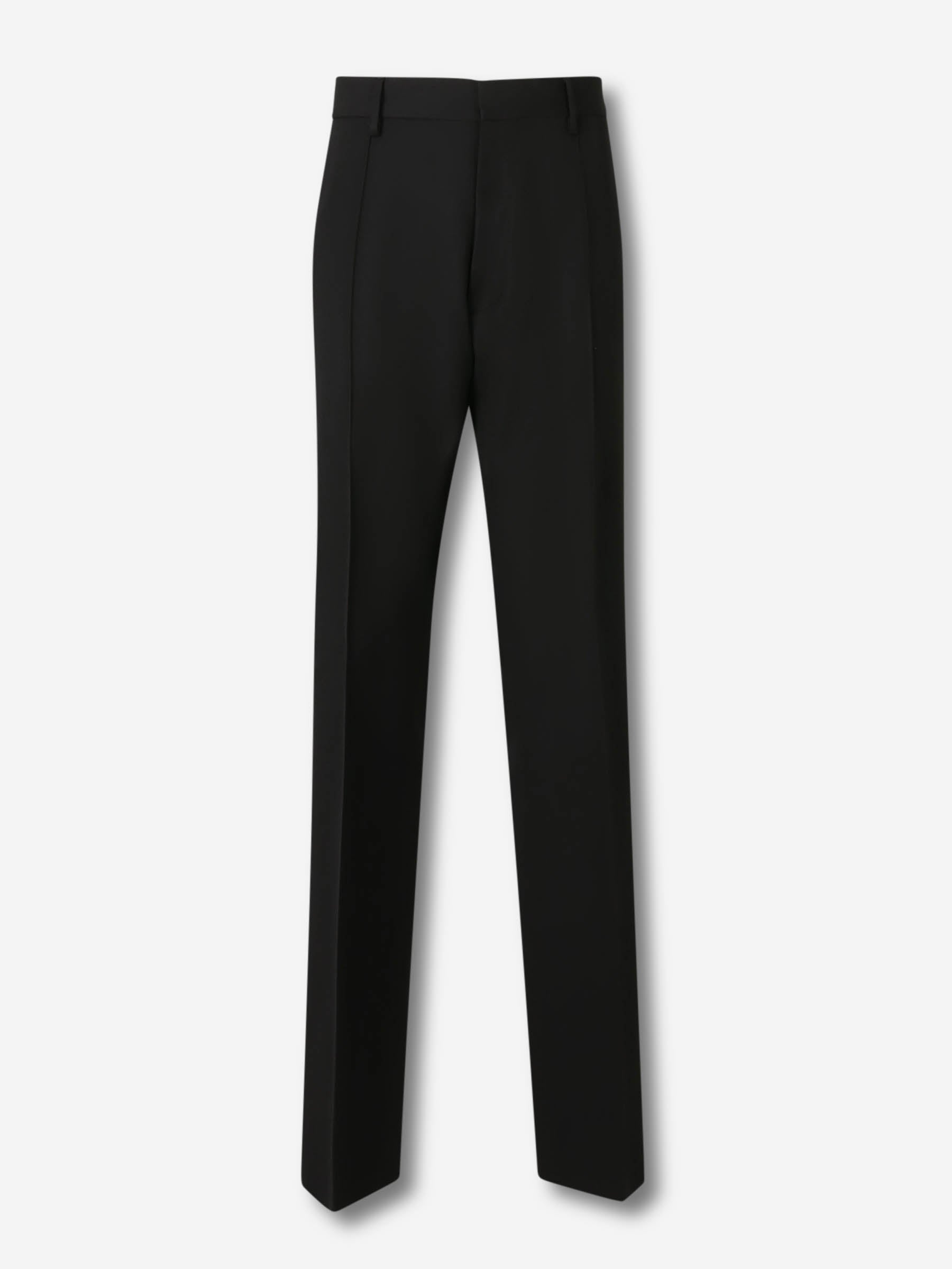 Outlet online Dsquared2 Hombre Pantalones Rectos Lana color Negro sku 521-003590 01 - Foto 1