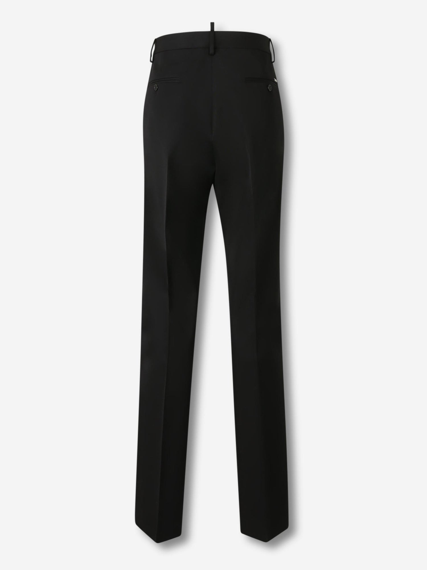 Outlet online Dsquared2 Hombre Pantalones Rectos Lana color Negro sku 521-003590 01 - Foto 2