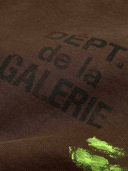 Outlet online Gallery Dept. Hombre Joggers Felpa color Marrón Oscuro sku 521-003592 01 - Foto 3