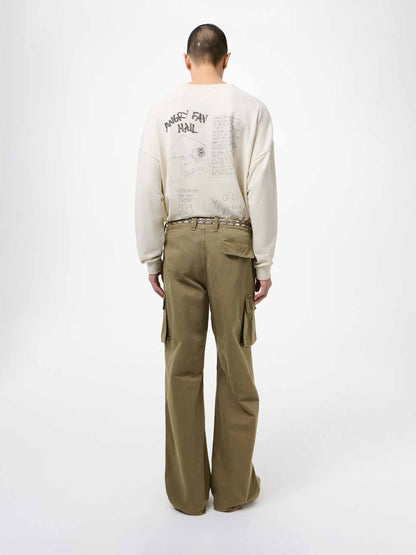 Outlet online Our Legacy Hombre Pantalones Cargo Mount color Verde Militar sku 521-003603 01 - Foto 3