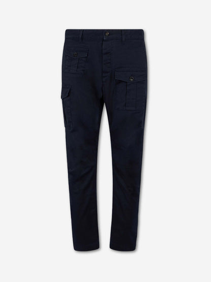 Dsquared2 Hombre Barcelona Pantalones Sexy Cargo color Azul Marino sku 521-003605 01 - Foto 1