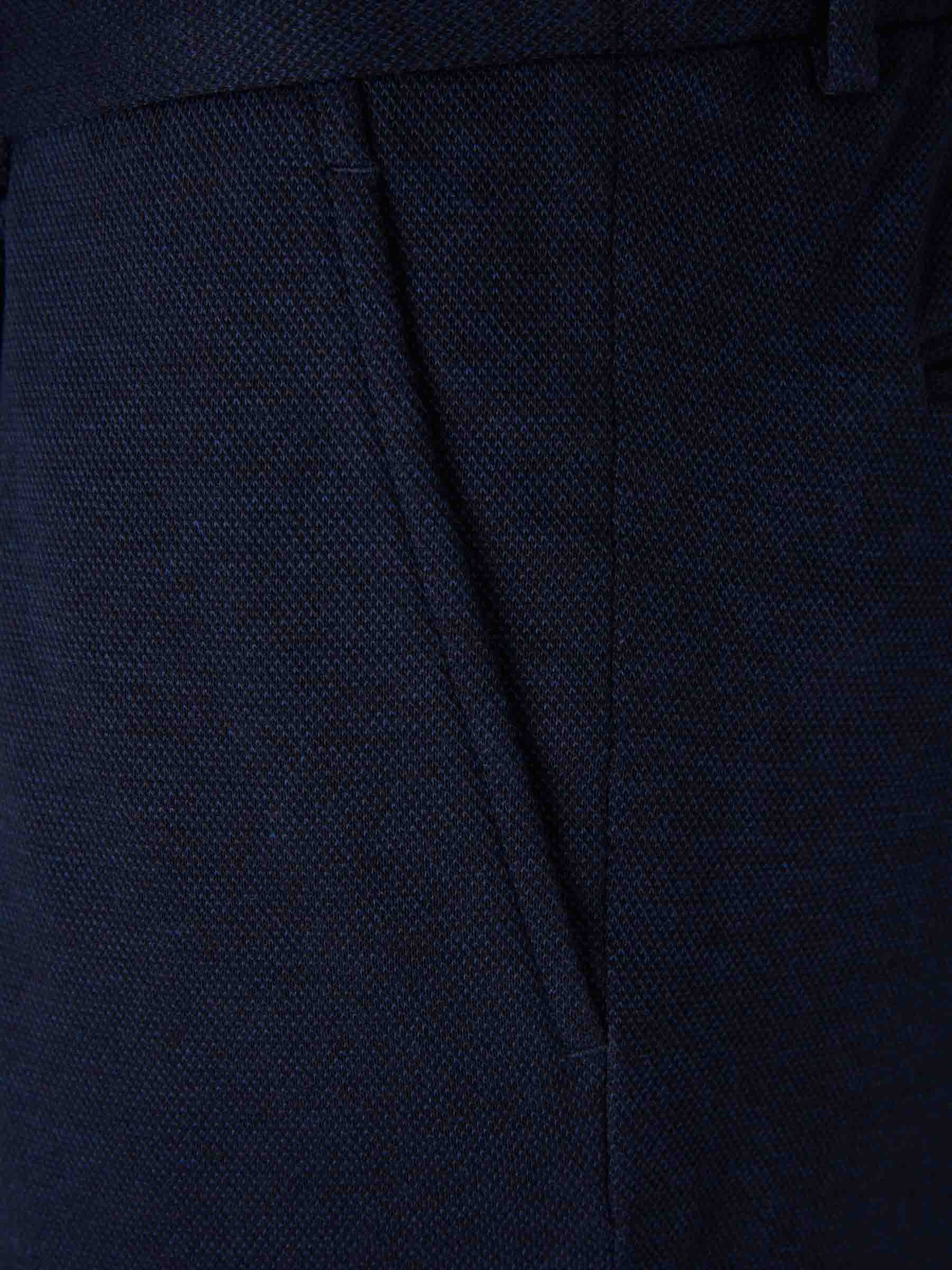 Gran Sasso Hombre Barcelona Pantalones Rectos Algodón color Azul Noche sku 521-003610 01 - Foto 3