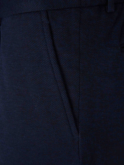 Gran Sasso Hombre Barcelona Pantalones Rectos Algodón color Azul Noche sku 521-003610 01 - Foto 3