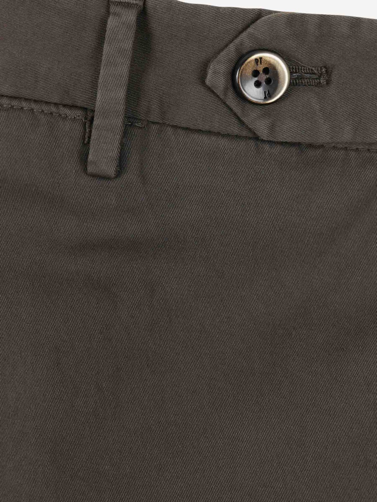 PT01 Hombre Barcelona Pantalones Chinos Algodón color Marrón Oscuro sku 521-003623 06 - Foto 4