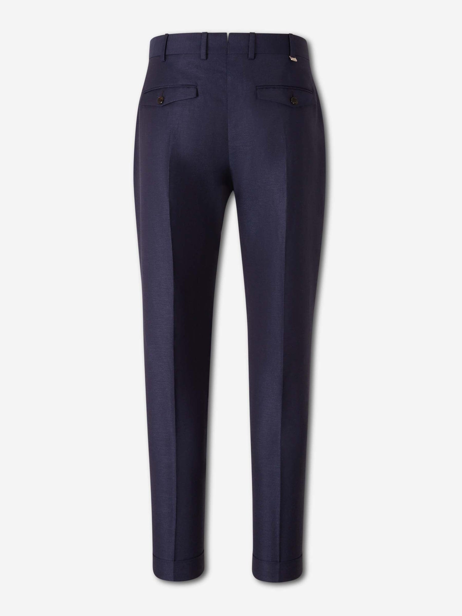 Outlet online PT01 Hombre Pantalones Rectos Pinzas color Azul Noche sku 521-003626 02 - Foto 2