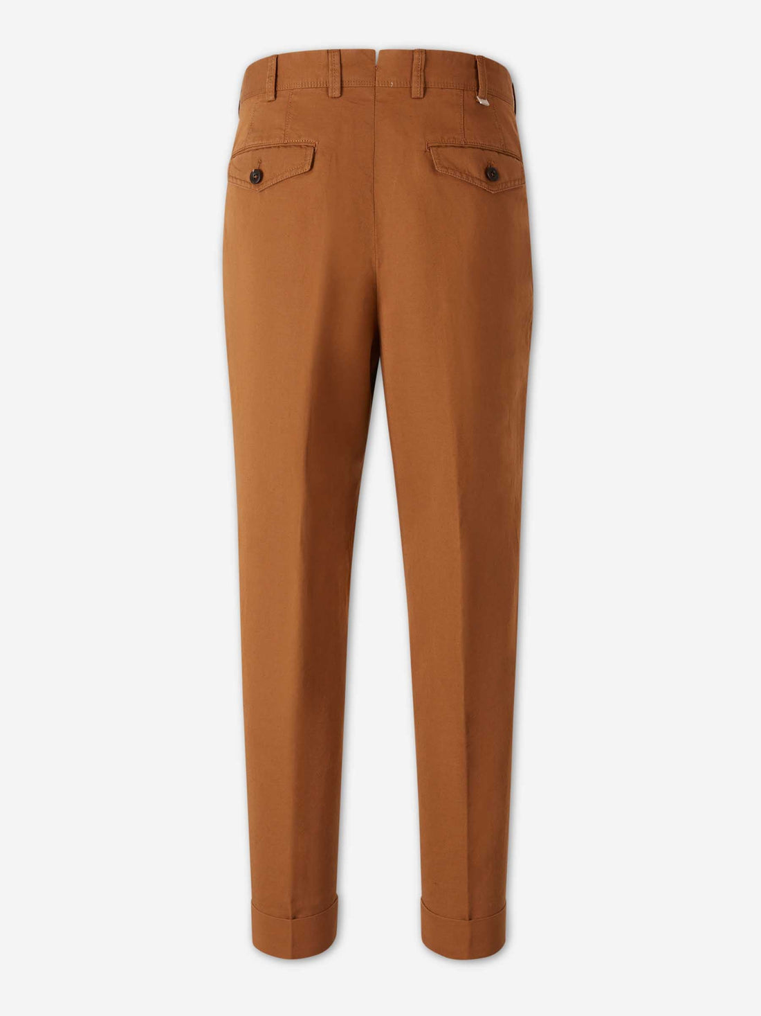 Outlet online PT01 Hombre Pantalones Rectos Pinzas color Caramelo sku 521-003627 02 - Foto 2