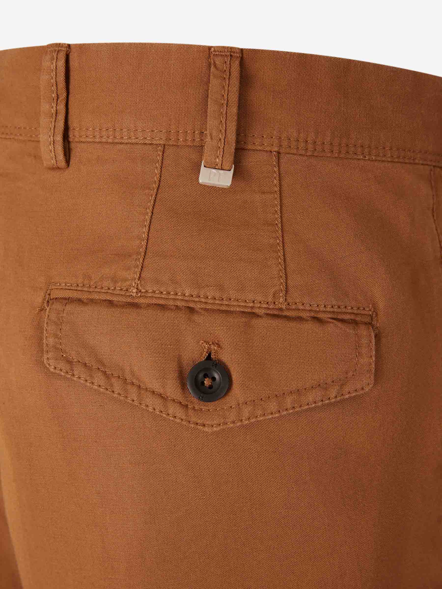 Outlet online PT01 Hombre Pantalones Rectos Pinzas color Caramelo sku 521-003627 02 - Foto 4