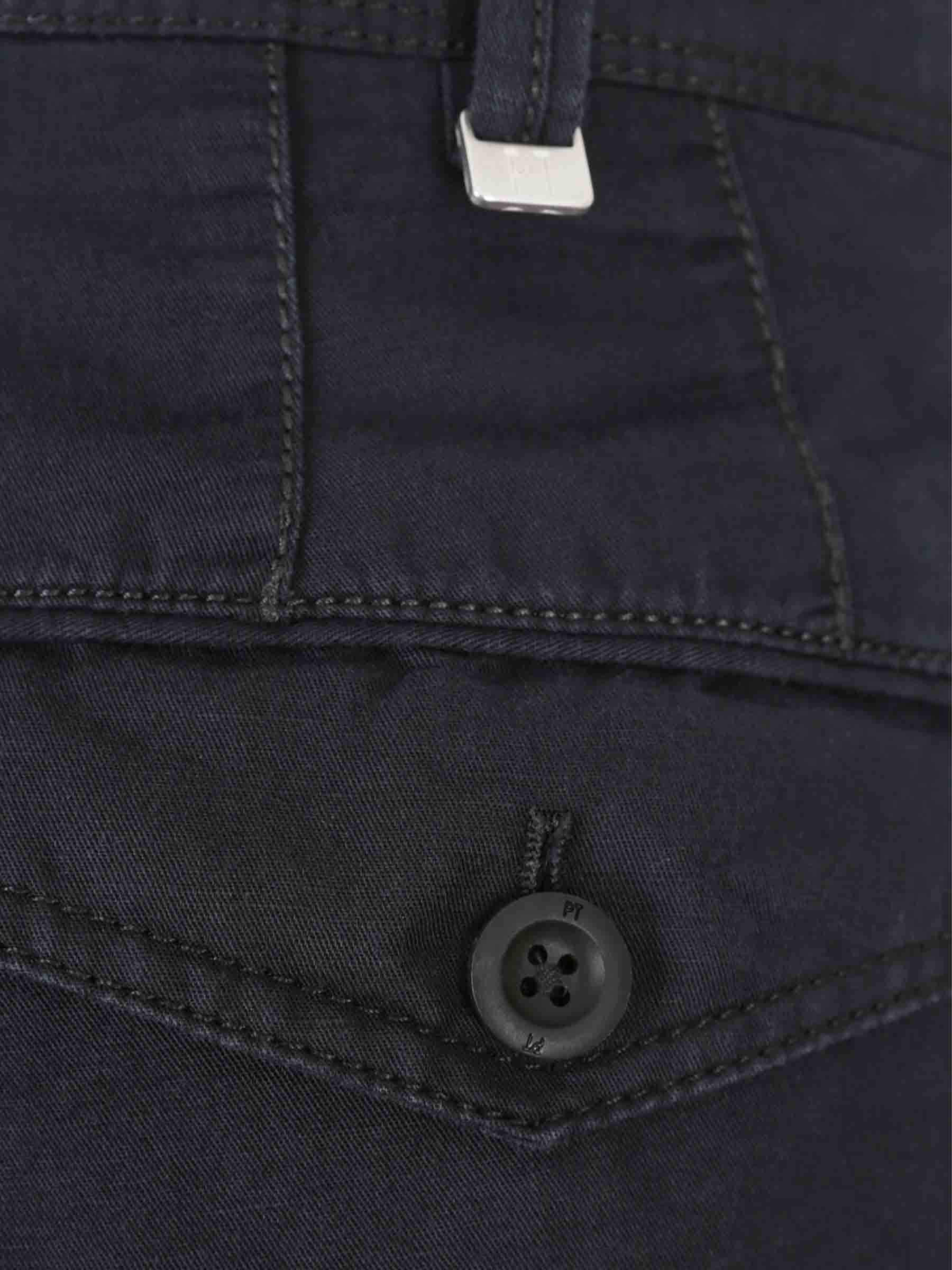 PT01 Hombre Barcelona Pantalones Chinos Lino color Negro sku 521-003627 03 - Foto 3