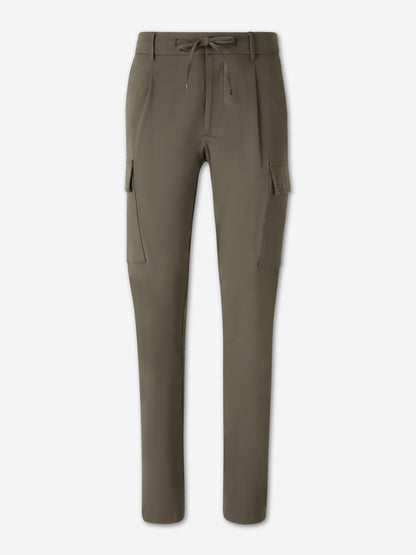Berwich Hombre Barcelona Pantalones Rectos Cargo color Verde Militar sku 521-003631 01 - Foto 1