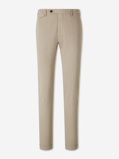 Santa Eulalia Hombre Barcelona Pantalones Rectos Chinos color Taupe sku 521-003635 02 - Foto 1
