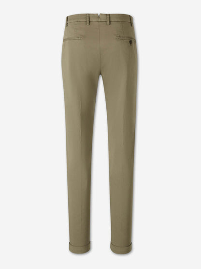 Santa Eulalia Hombre Barcelona Pantalones Rectos Chinos color Verde Militar sku 521-003635 03 - Foto 2